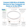 USB-A To USB Micro-B Antibacterial 1.83m
