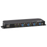 HDMI USB KVM Switch 4-Port 4K 60Hz Ir