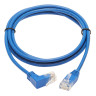 Cat6 Cable Up Angle Slim M/M Blue 2.1M