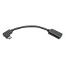 USB 3.1 Right Angle USB-C-USB-A M/F 1.8M