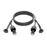 USB-A-USB-A M/M Cable Industrial 1.8 m