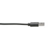 USB-A Male to Right Angle USB-C Male 2M