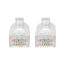 Cat6 Gigabit Snagless UTP Slim BLK 0.31m