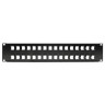 32-Port Keystone Blank Patch Panel 2URM
