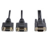 High Res VGA Monitor Y Splitter Cable
