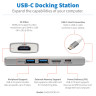 USB C Dock Station 4K Hub HDMI Micro SD