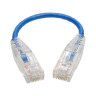 Cat6 Snagless MLD Slim Patch BLU 15.2cm