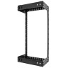 21U Wall Mount Network Rack Adj 31-51cm