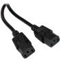 2m Mains Power Cable - BS-1363 to 2x C13