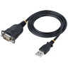 3ft USB To Serial Cable/RS232 Adapter
