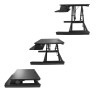 Sit Stand Desk Converter - Large 35in W