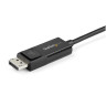 Cable - USB C to DP 1.2 - 6.6ft - 4K 60