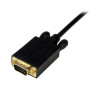 3ft Mini DP-VGA Adapter Converter Cable