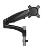 Single-Monitor Arm with Laptop Stand