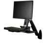 Sit Stand Desk - Wall Mount One Monitor