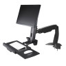 Monitor Arm Height Adjustable Sit Stand