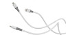 STRKELINE 4' Lightning USB-A Cable WHITE