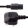 3m UK Computer Power Cord C13 to BS-1363