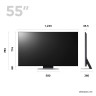 LG QNED MiniLED QNED86 55 4K Smart TV