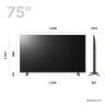 LG LED UR78 75 4K Smart TV