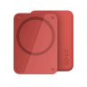 4200mah Magnetic Wireless PowerBank Red