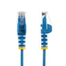 Cable - Blue Slim CAT6 Patch Cord 0.5m
