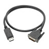 DisplayPort to DVI-D Adapter Cable 0.91M