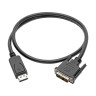 DisplayPort to DVI-D Adapter Cable 0.91M