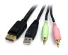 6ft USB DisplayPort KVM Switch Cable