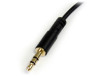 6 ft Slim-Right Angle Stereo Audio Cable