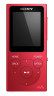 Walkman digital music player Red