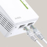 AV600 P-line Uni Wi-Fi Re 2 Ports Kit
