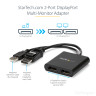 MST hub DisplayPort to 2x DisplayPort