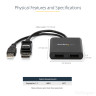 MST hub DisplayPort to 2x DisplayPort