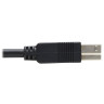 USB 3.2 PLENUM FIBER AOC A/B M/M BLK 15M