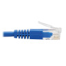 Cat6 Cable Rght Angle Slim UTP Blue 1.5M