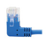 Cat6 Cable Lt Angle Slim UTP Blue 4.57 M