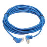 Cat6 Up Down Angle Slim UTP Blue 4.57 M