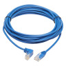 Cat6 Up Right Angle Slim UTP Blue 6.09M