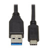 USB C To USB-A Cable 10 Gbps M/M 50.8 Cm