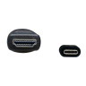 USB C HDMI Adapter Cable M/M Black 1.83m