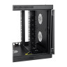 9U Wallmount Rack Wide Cable Management