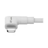 Lightning USB Charge Cable RA White 1.8M