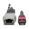 MTP/MPO BASE-8 FIBER ADAPTER OM4 C TO B