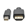 MINI DP 1.2A TO HDMI ADAPTER M/M 1.83 M