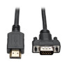 HDMI TO VGA ACTIVE ADAPTER CABLE 3.05 M