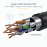 Cable - Black CAT6a Ethernet Cable 5m