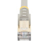 2m Gray Cat6a Ethernet Cable - STP