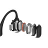 OpenRun Pro Black BoneConduction Headset
