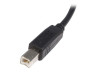 0.5m USB 2.0 A to B Cable - M/M
